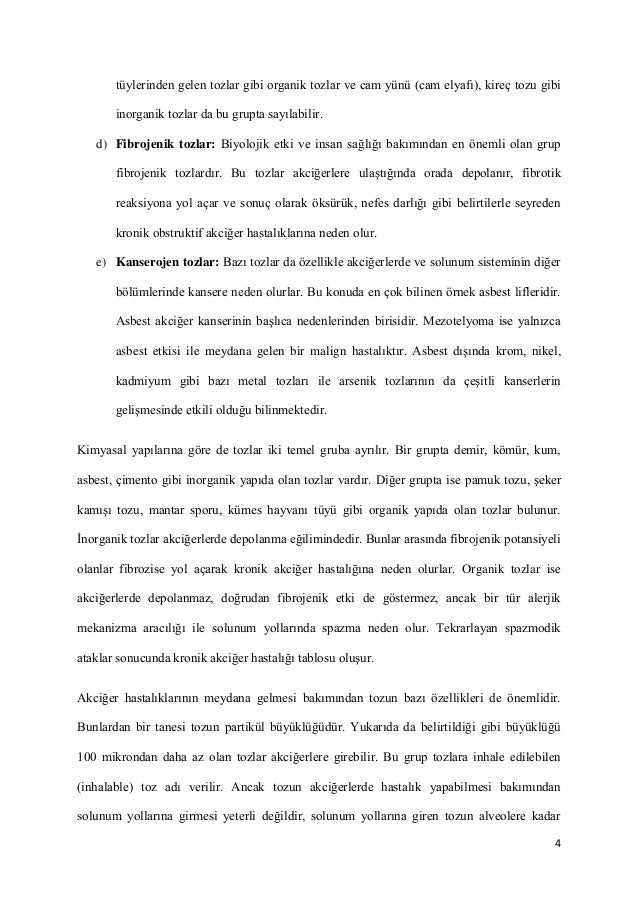 Toz hastalıkları nelerdir, en zararlı olan tozlar Toz hastalıkları nelerdir, en zararlı olan tozlar